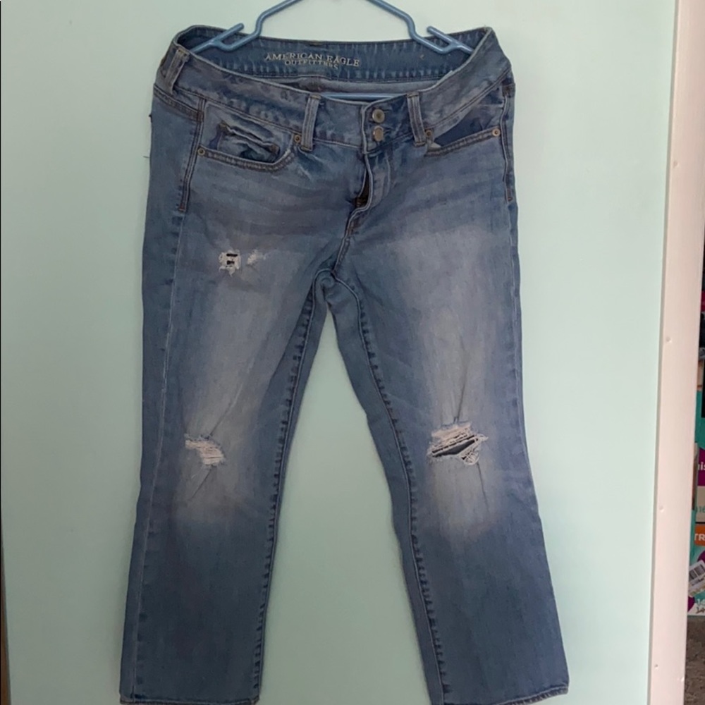 American Eagle Stretch Artist Crop